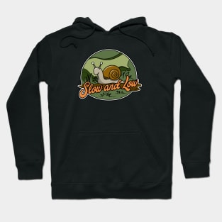 Slow and Low Snail Hoodie